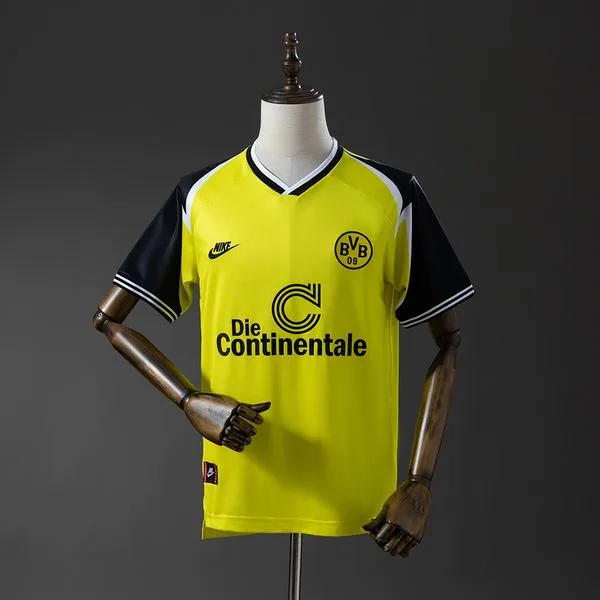 Camiseta de fútbol Borussia Dortmund 1995/96 LOCAL MANGA CORTA VERSION FAN